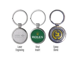 Keychain Epoxy Print laser engraving